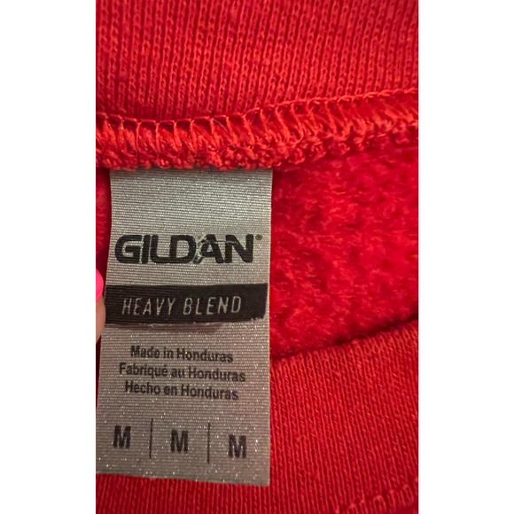 Taylor Swift Themed Sweatshirt Womens Size M Red Long Sleeve Pullover Graphic - Picture 5 of 6